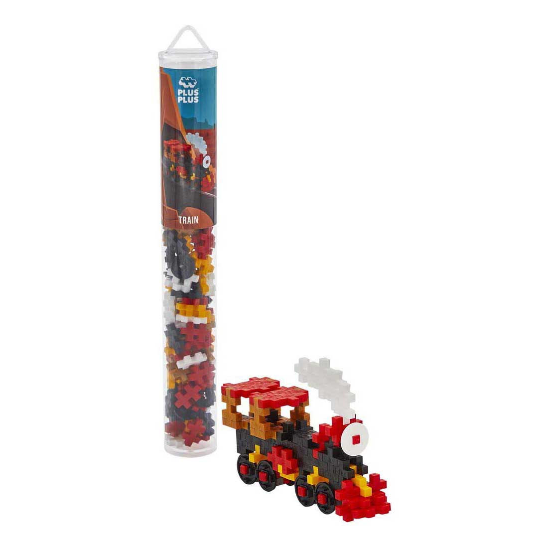 Plus-Plus Trein Tube Bouwset - 100st.