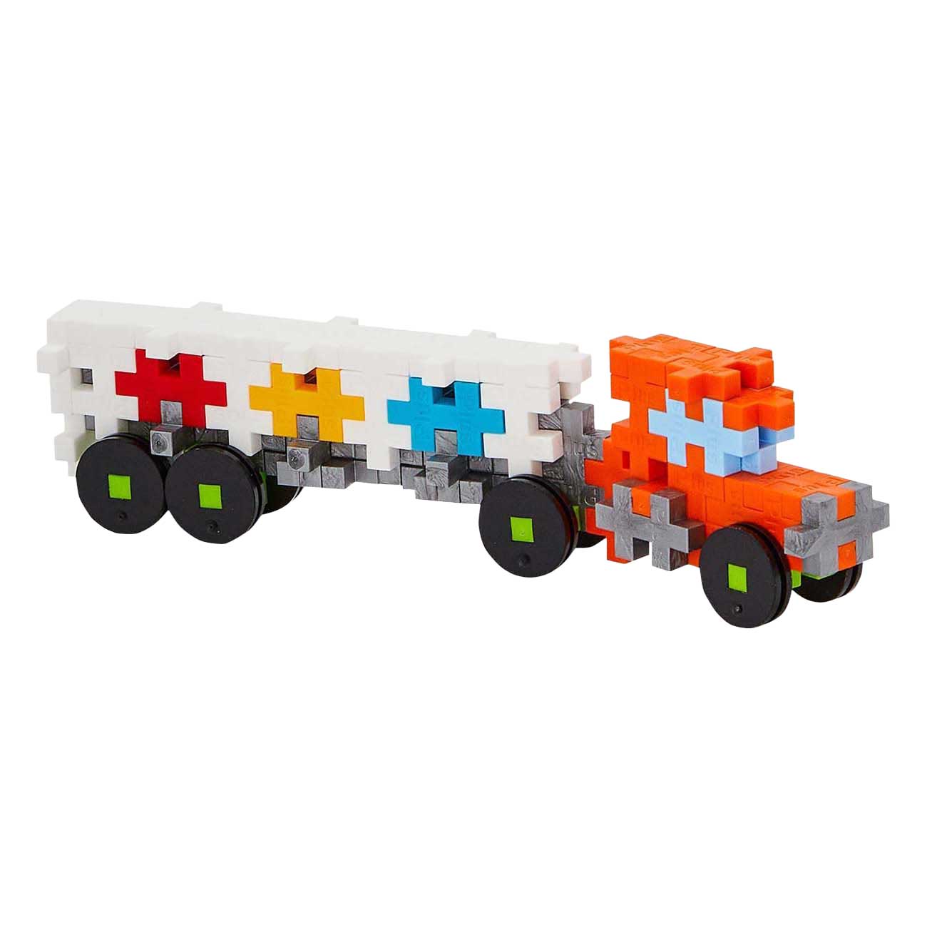Plus-Plus Vrachtwagen Tube Bouwset - 100st.