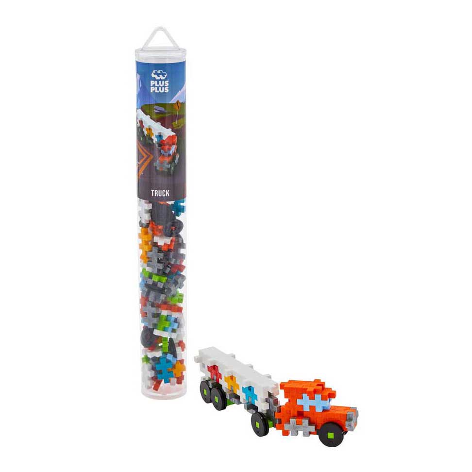 Plus-Plus Vrachtwagen Tube Bouwset - 100st.