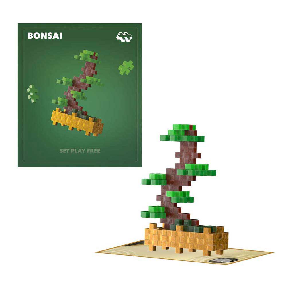 Plus-Plus Plant Pack Bonsai Bouwset - 50st.