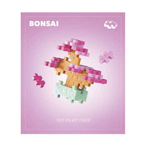 Plus-Plus Plant Pack Bonsai Roze Bouwset - 50st.