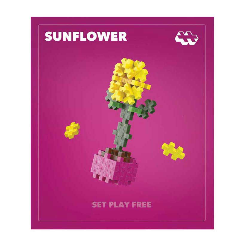 Plus-Plus Plant Pack Zonnebloem Bouwset - 50st.