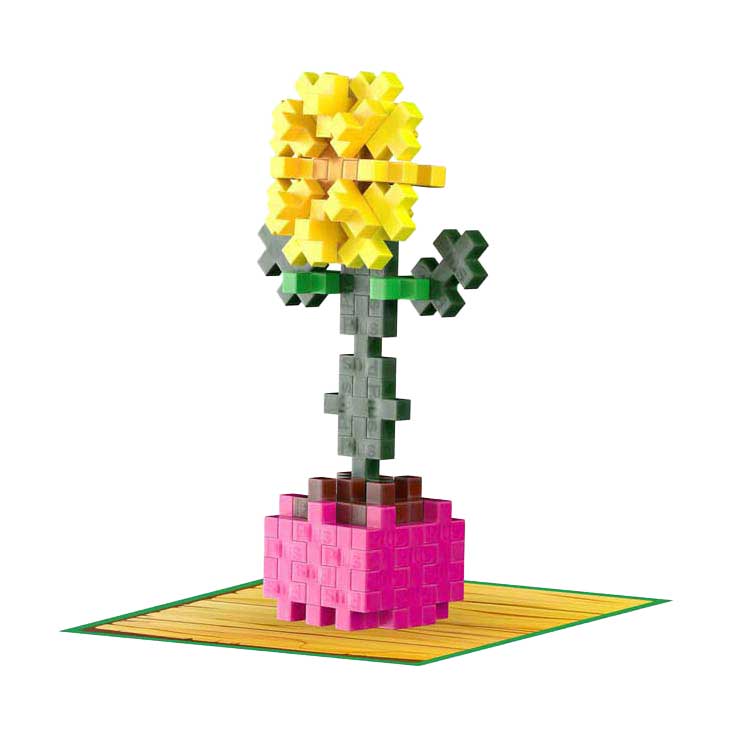 Plus-Plus Plant Pack Zonnebloem Bouwset - 50st.