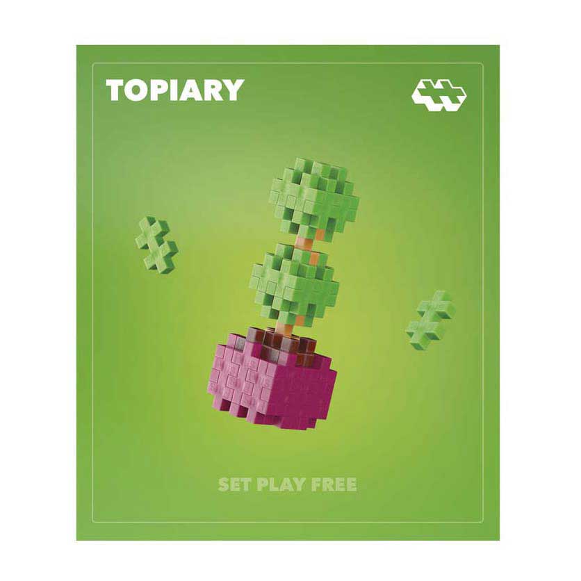 Plus-Plus Plant Pack Topiariy Bouwset - 50st.