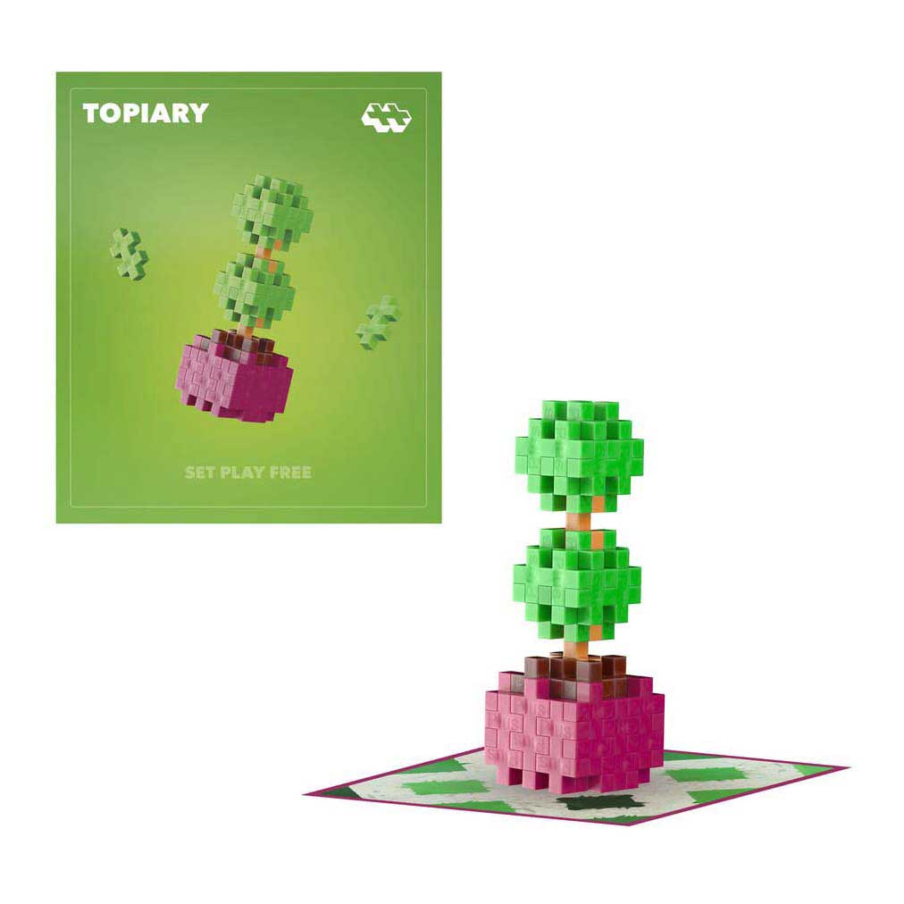 Plus-Plus Plant Pack Topiariy Bouwset - 50st.