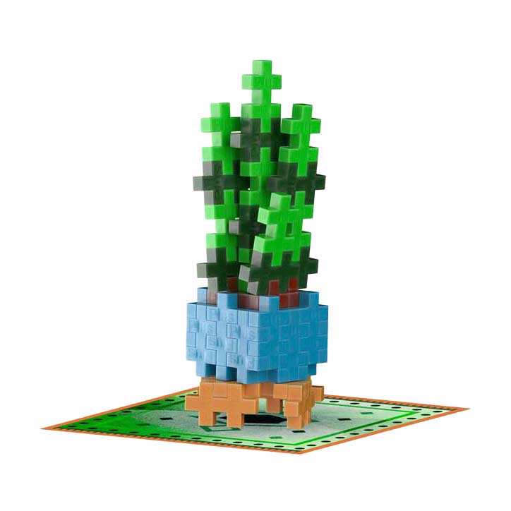 Plus-Plus Plant Pack Bloem Sansevieria Bouwset - 50st.