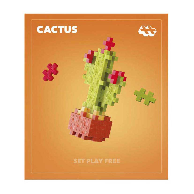 Plus-Plus Plant Pack Bloem Cactus Bouwset - 50st.
