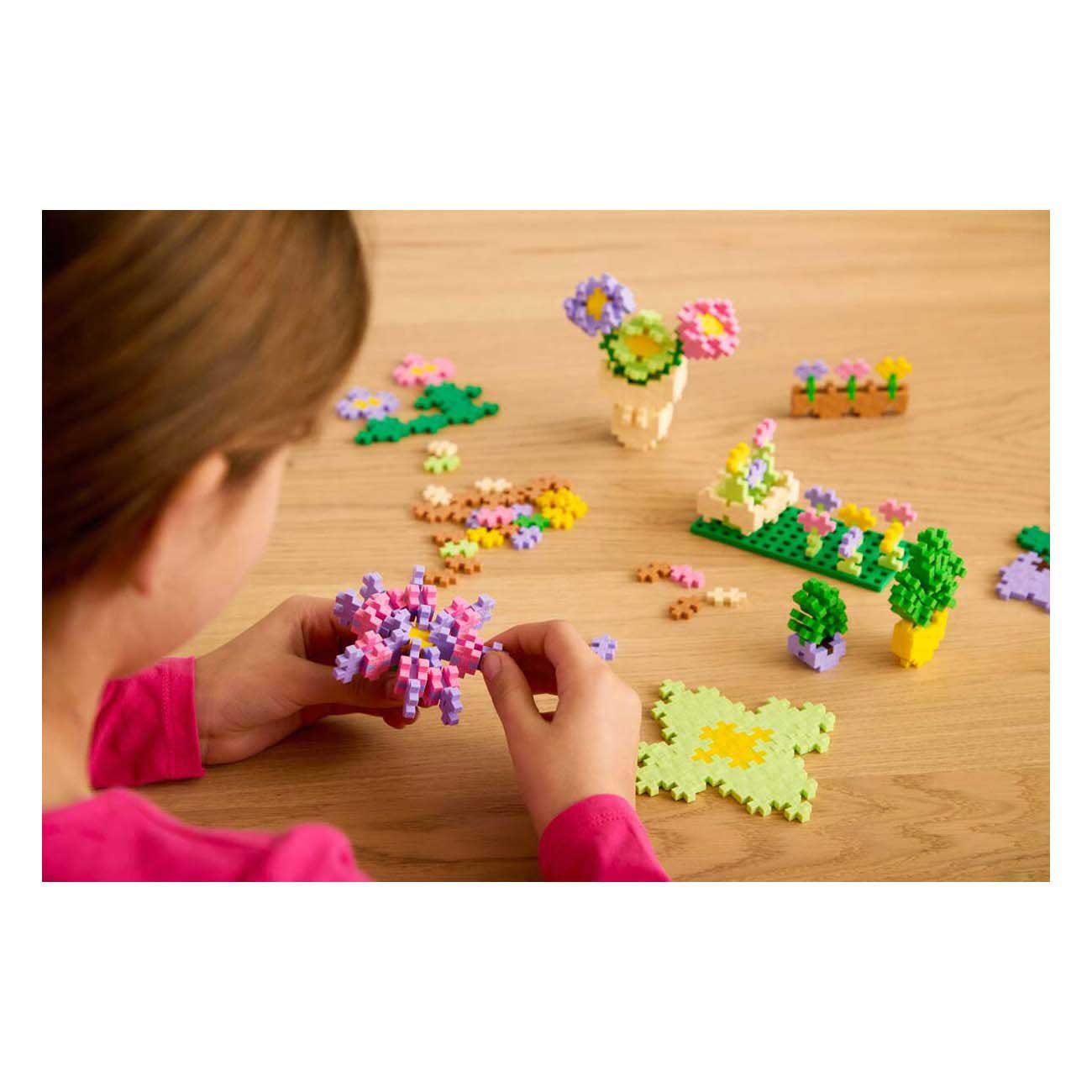 Plus-Plus Learn To Build - Bloemenwinkel Bouwset - 600st.