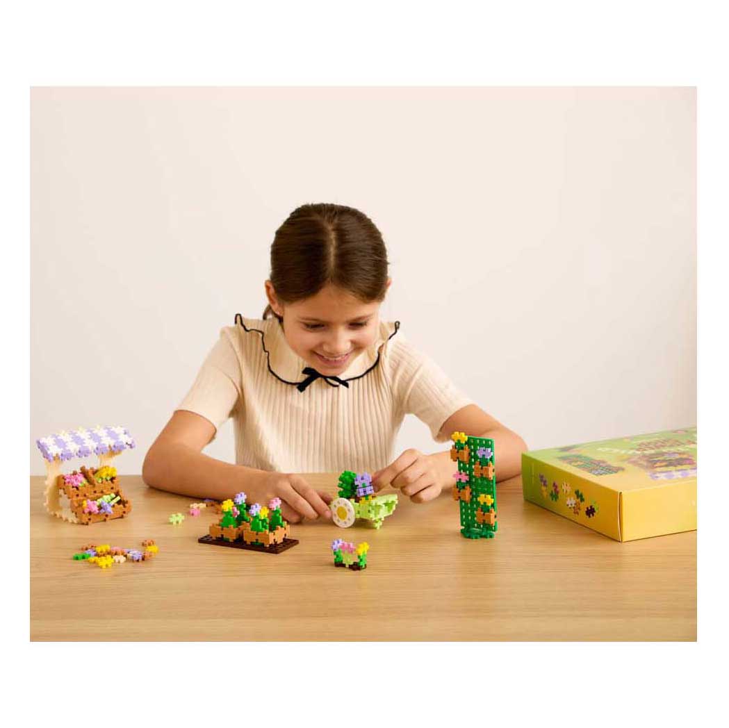 Plus-Plus Learn To Build - Bloemenwinkel Bouwset - 600st.
