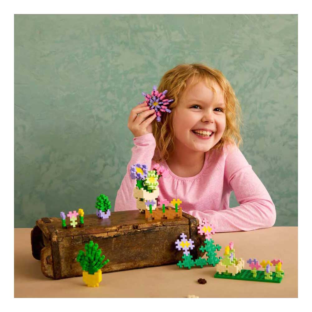 Plus-Plus Learn To Build - Bloemenwinkel Bouwset - 600st.