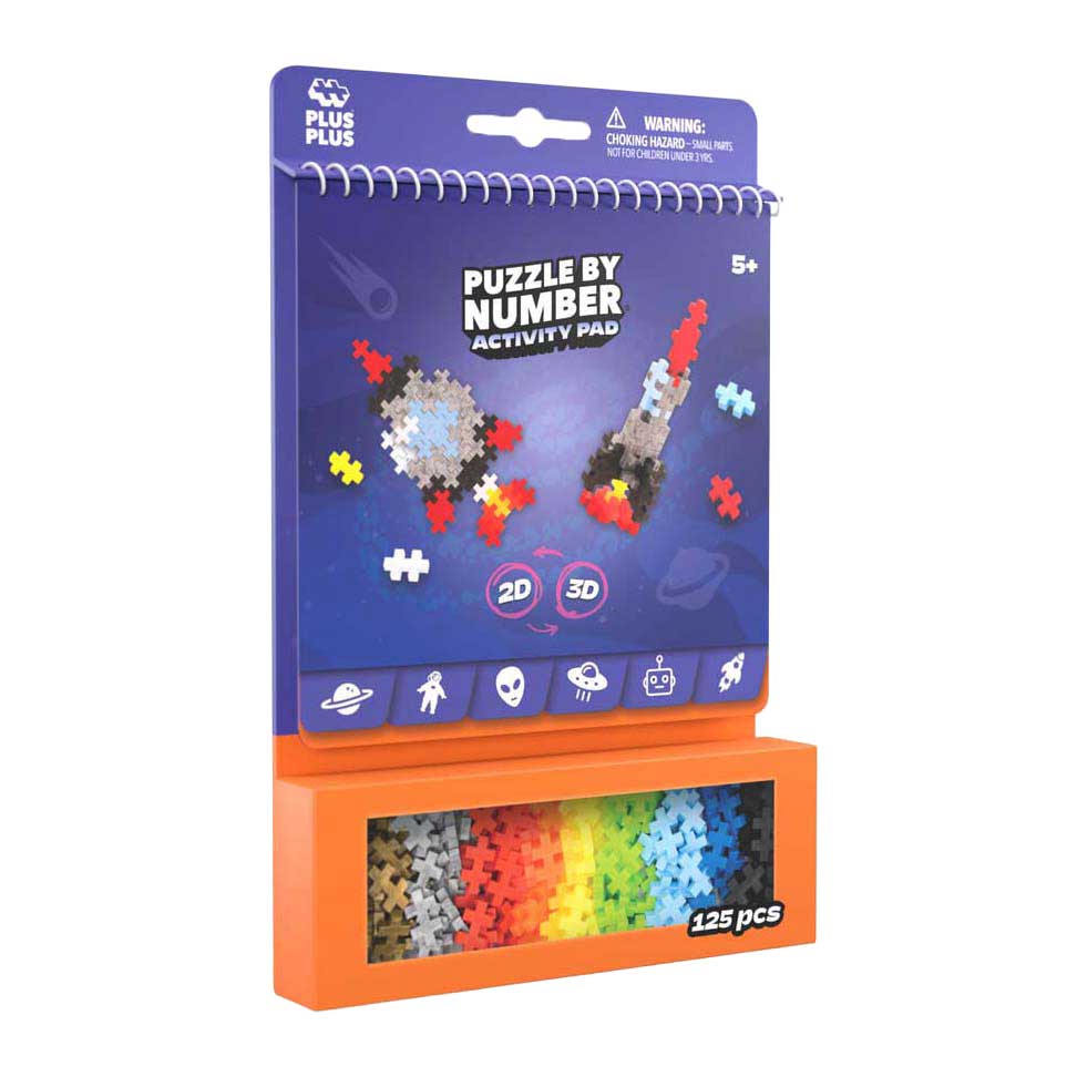 Plus-Plus Activiteitenblok Ruimte Bouwset - 100st.