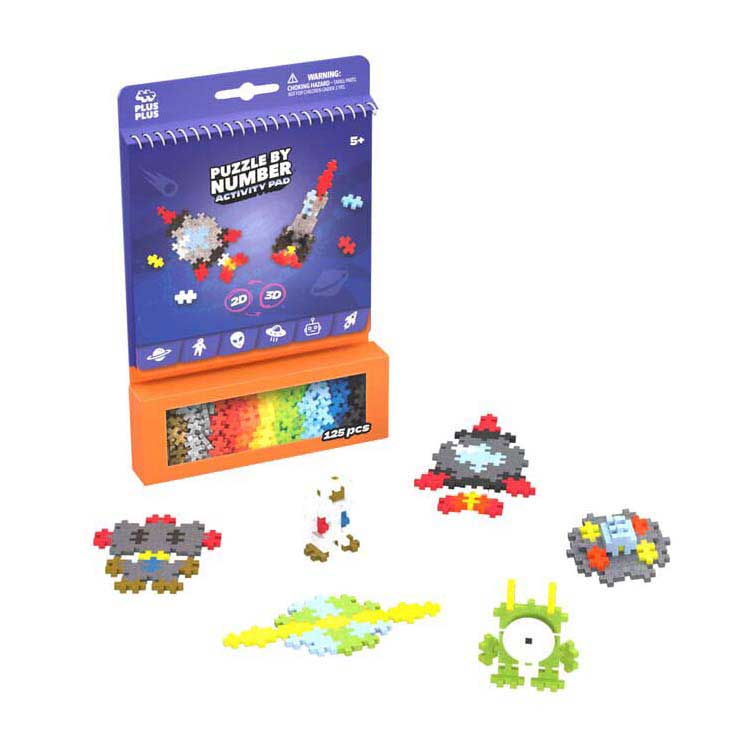 Plus-Plus Activiteitenblok Ruimte Bouwset - 100st.
