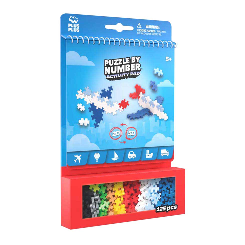 Plus-Plus Activiteitenblok Transport Bouwset - 100st.
