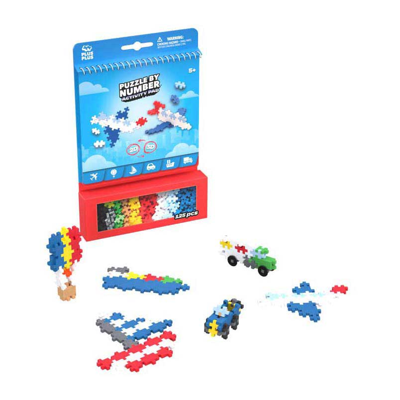 Plus-Plus Activiteitenblok Transport Bouwset - 100st.