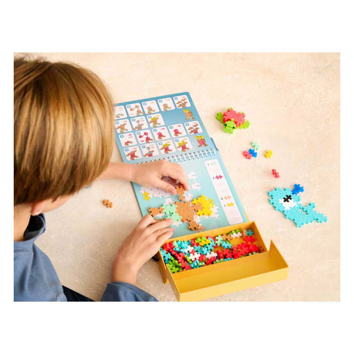 Plus-Plus Activiteitenblok Oceaan Bouwset - 100st.