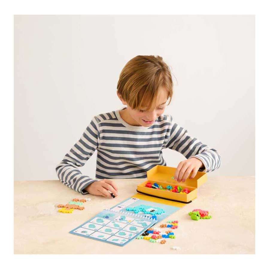Plus-Plus Activiteitenblok Oceaan Bouwset - 100st.