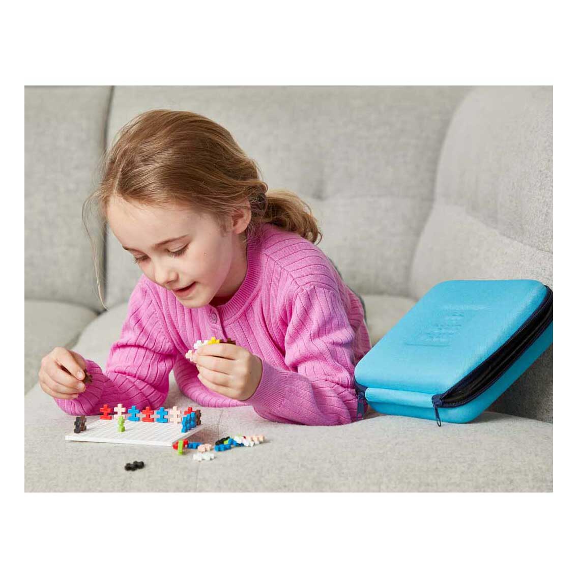 Plus-Plus Basic Speelkoffer Draagtas Bouwset - 100st.