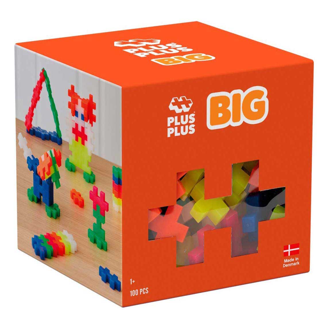 Plus-Plus BIG Neon Bouwset - 100st.