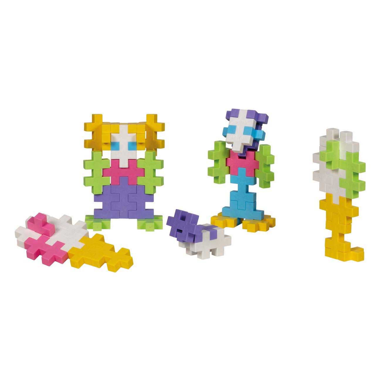 Plus-Plus BIG Tube Pastel Bouwset - 15st.