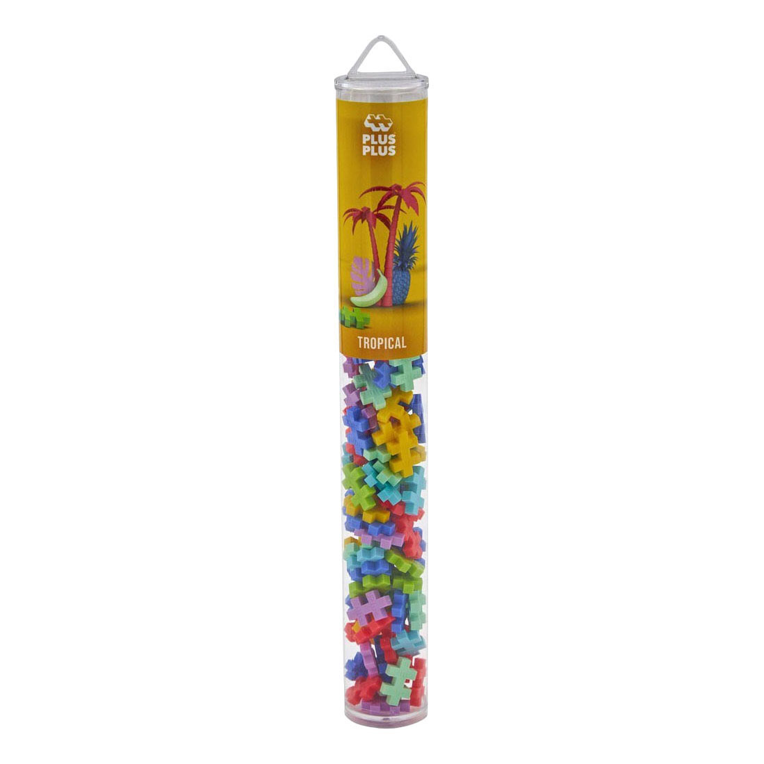 Plus-Plus Tropische Tube Bouwset - 100st.