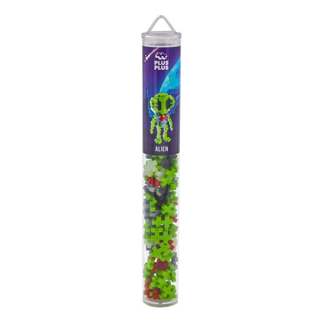 Plus-Plus Alien Tube Bouwset - 100st.