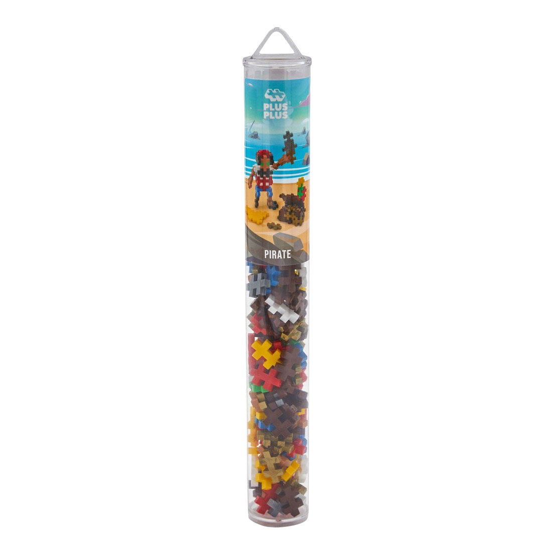 Plus-Plus Piraat Tube Bouwset - 100st.