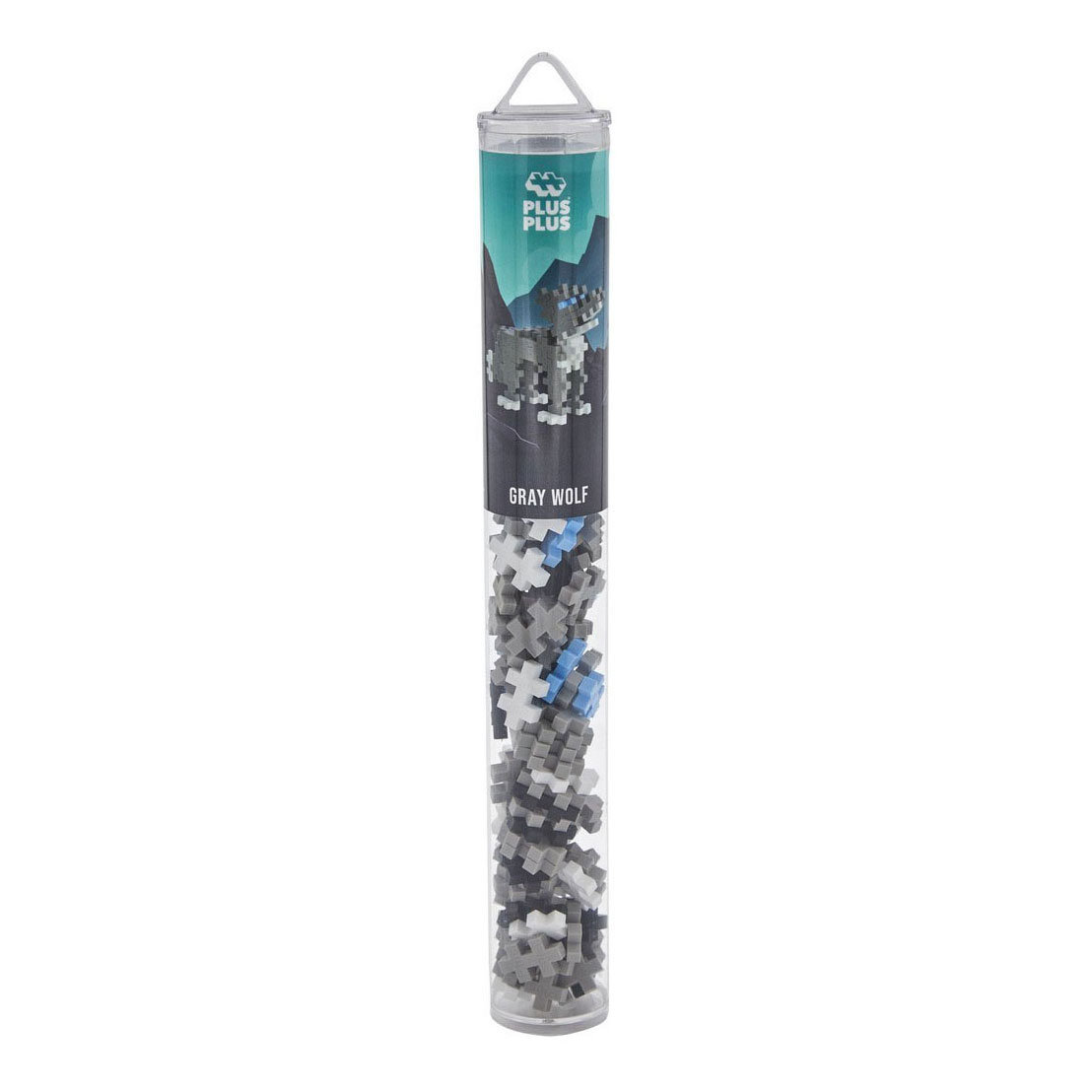 Plus-Plus Wolf Tube Bouwset - 100st.