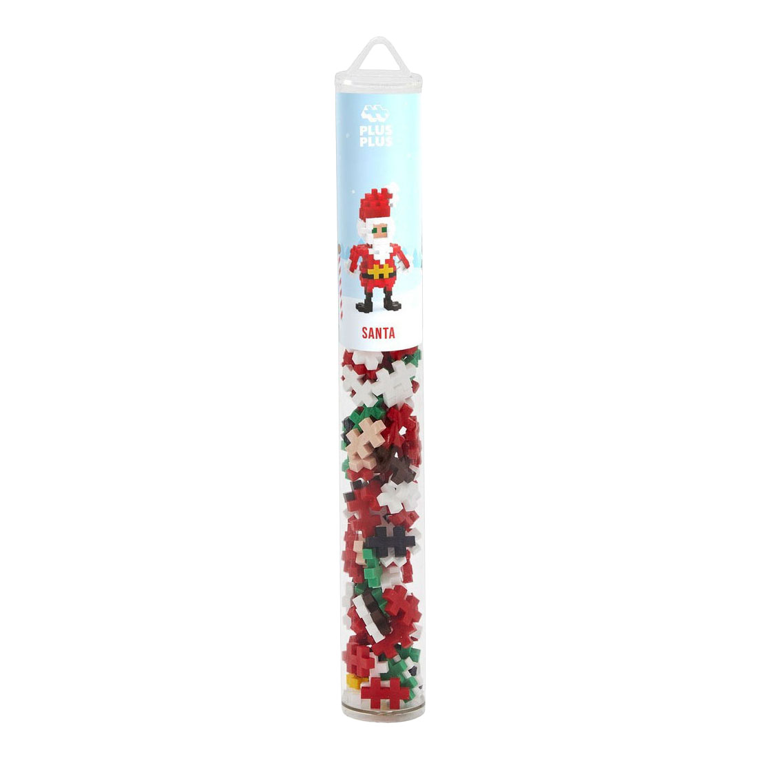Plus-Plus Kerstman Tube Bouwset - 100st.