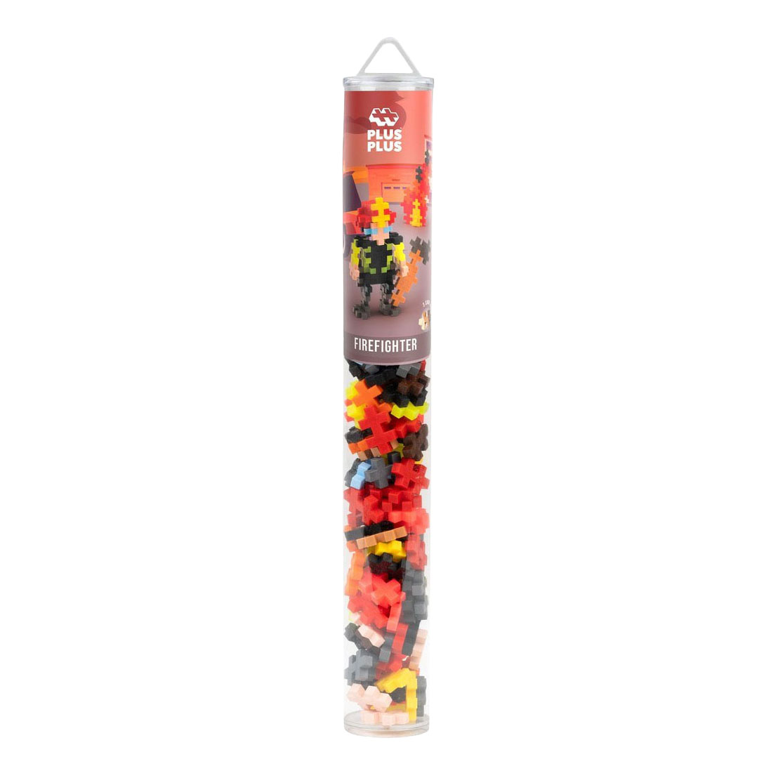 Plus-Plus Brandweer Tube Bouwset - 100st.