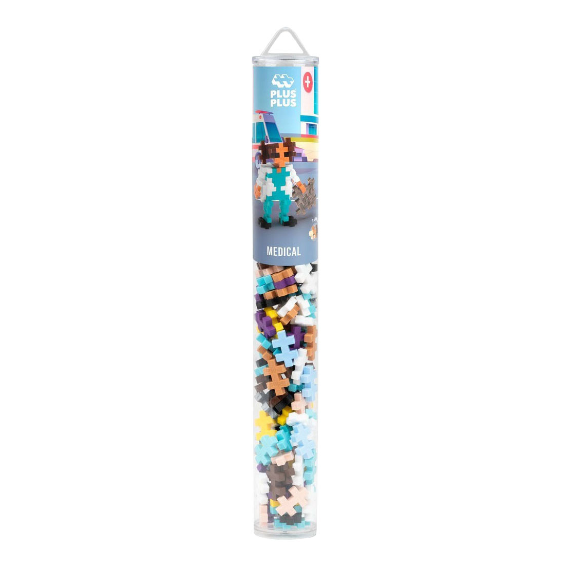Plus-Plus Ziekenhuis Tube Bouwset - 100st.