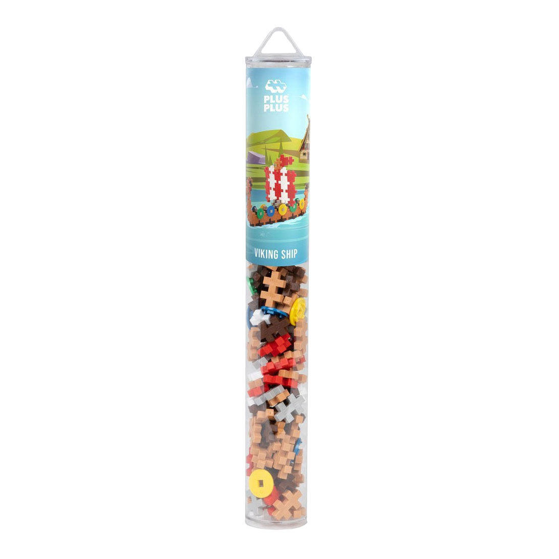 Plus-Plus Viking Schip Tube Bouwset - 100st.