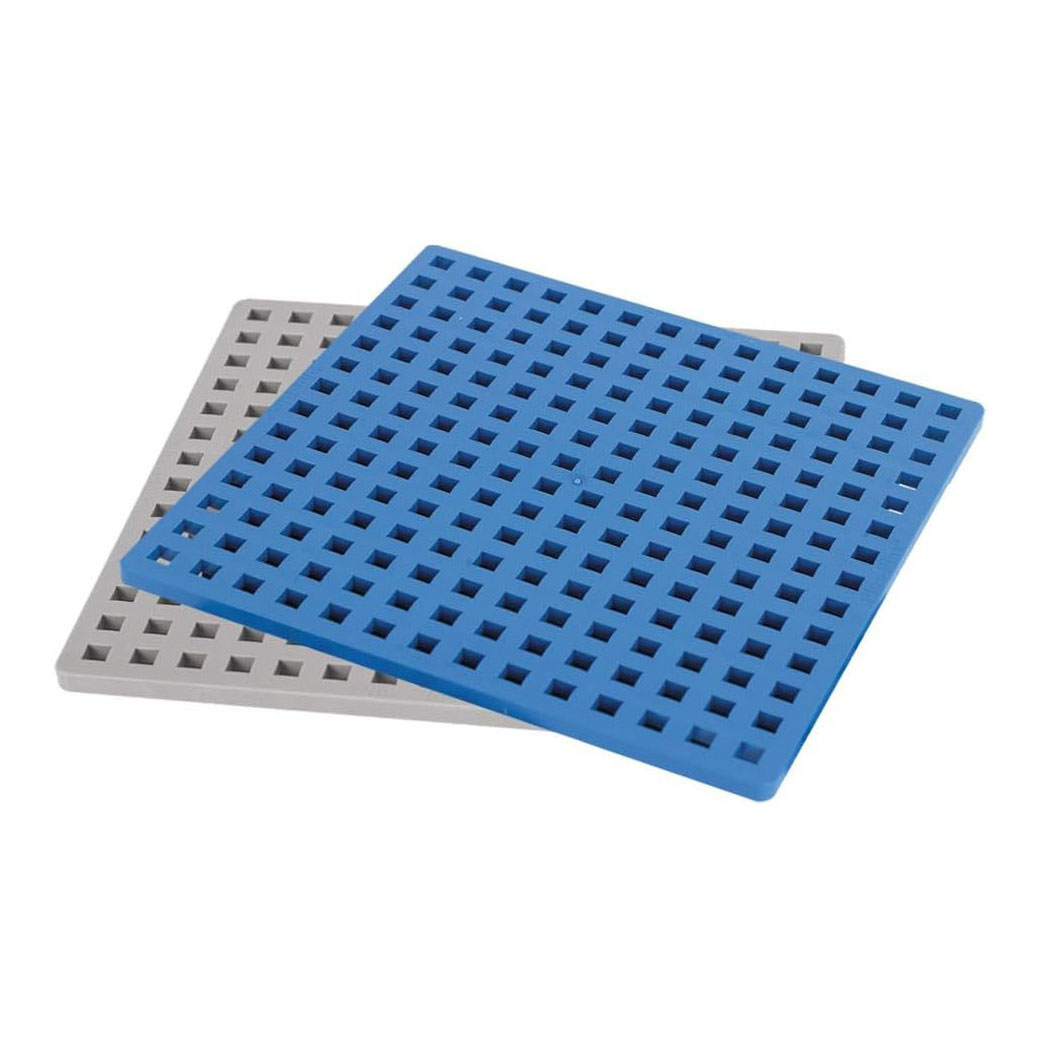 Plus-Plus Bouwplaat Blauw/Grijs - 2st.
