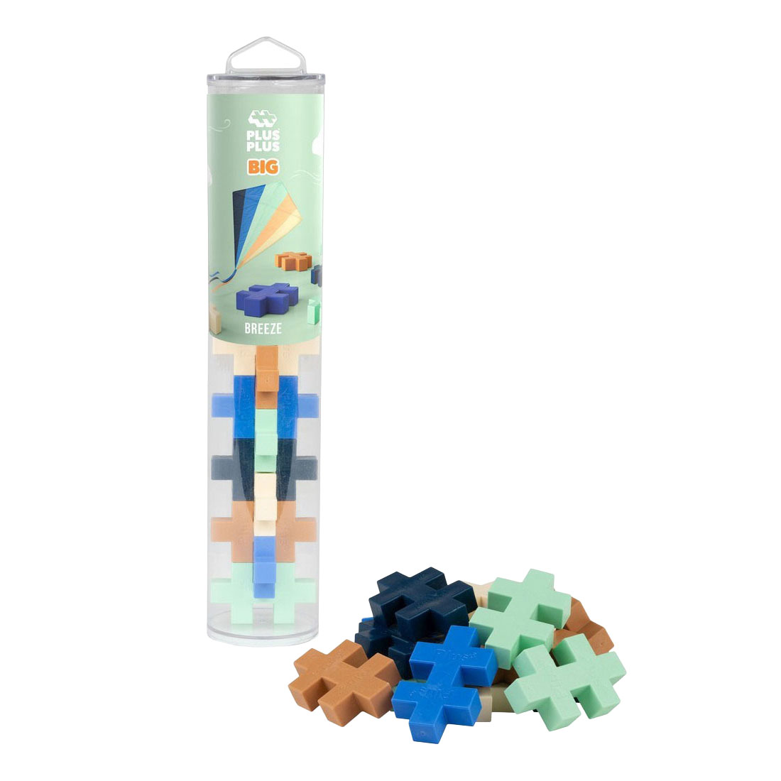 Plus-Plus BIG Breeze Tube Bouwset - 15st.