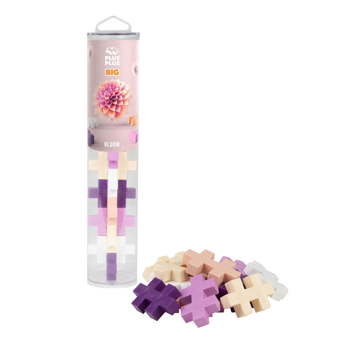 Plus-Plus BIG Bloom Tube Bouwset - 15st.
