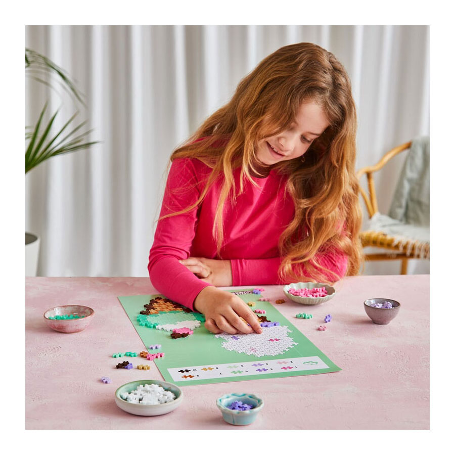 Plus-Plus Puzzelen op Nummer IJshoorntjes - 250st.