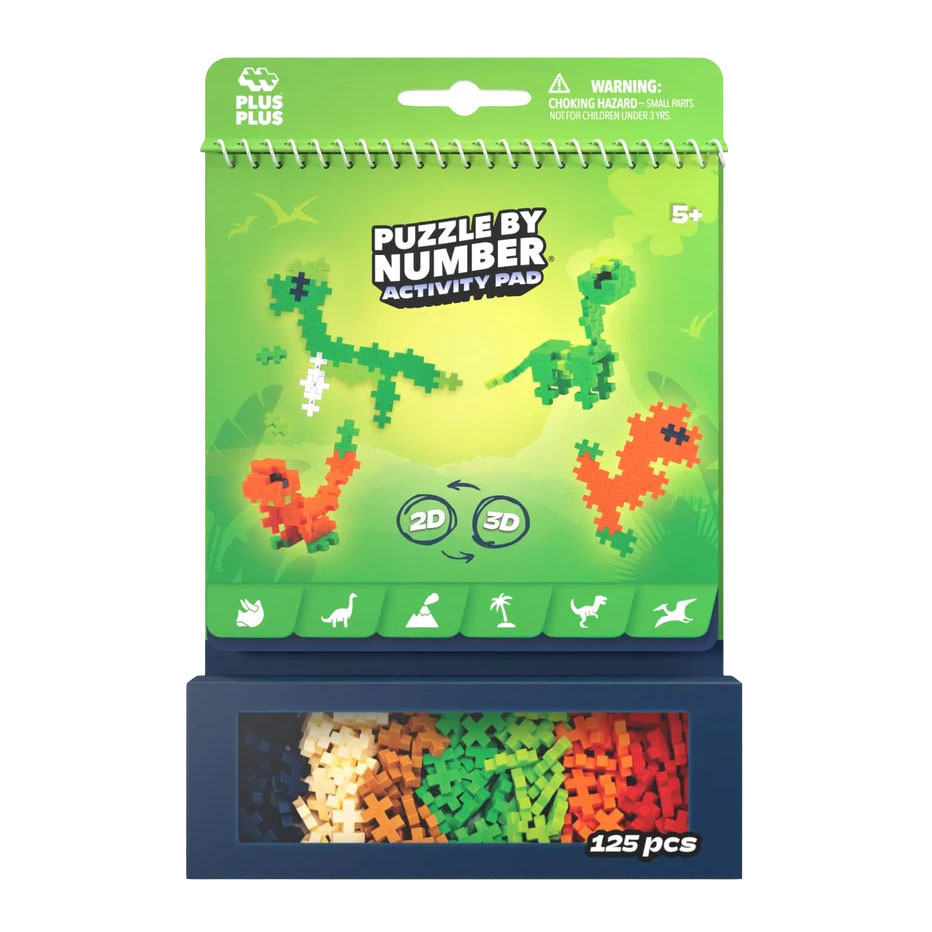 Plus-Plus Activity Pad - Dinosaurus