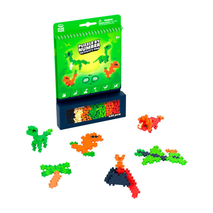 Plus-Plus Activity Pad - Dinosaurus