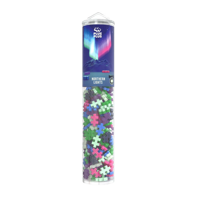 Plus-Plus Noorderlicht Tube Bouwset - 240st.