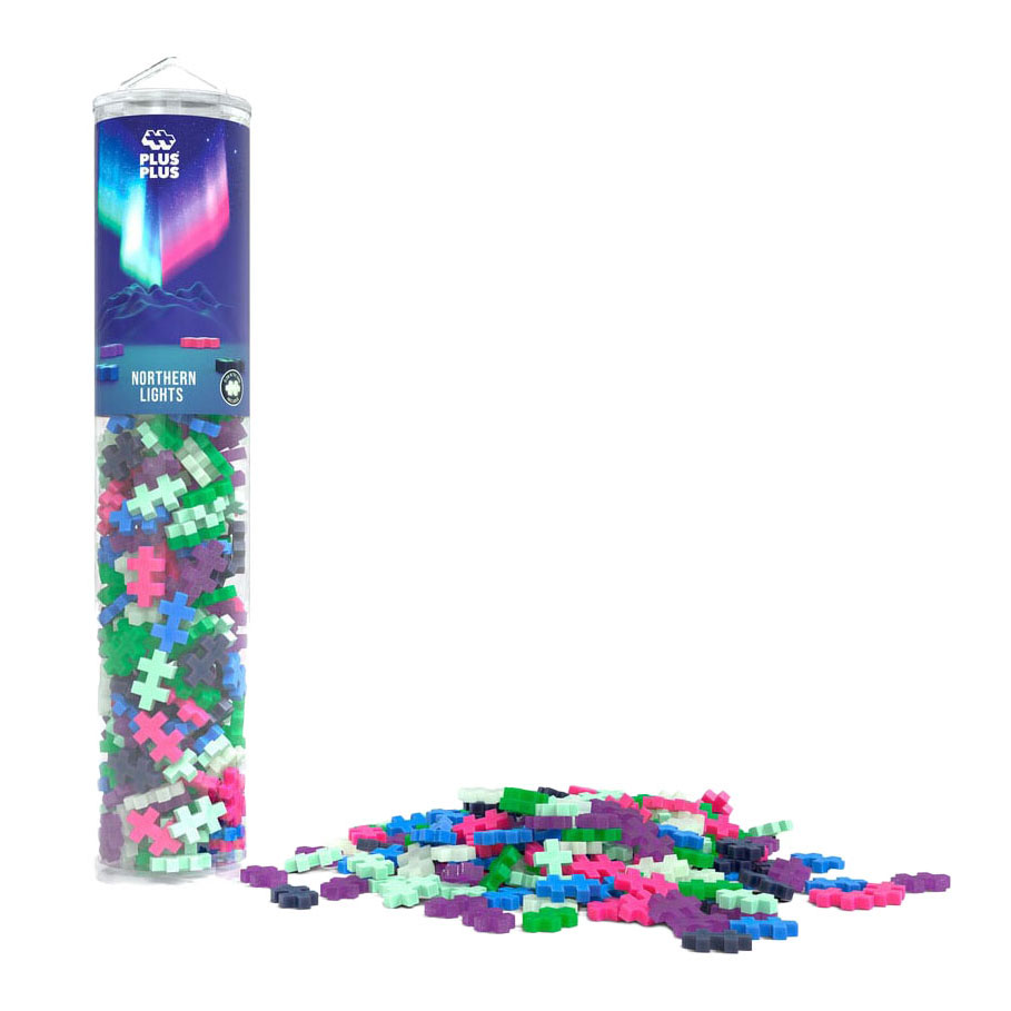 Plus-Plus Noorderlicht Tube Bouwset - 240st.