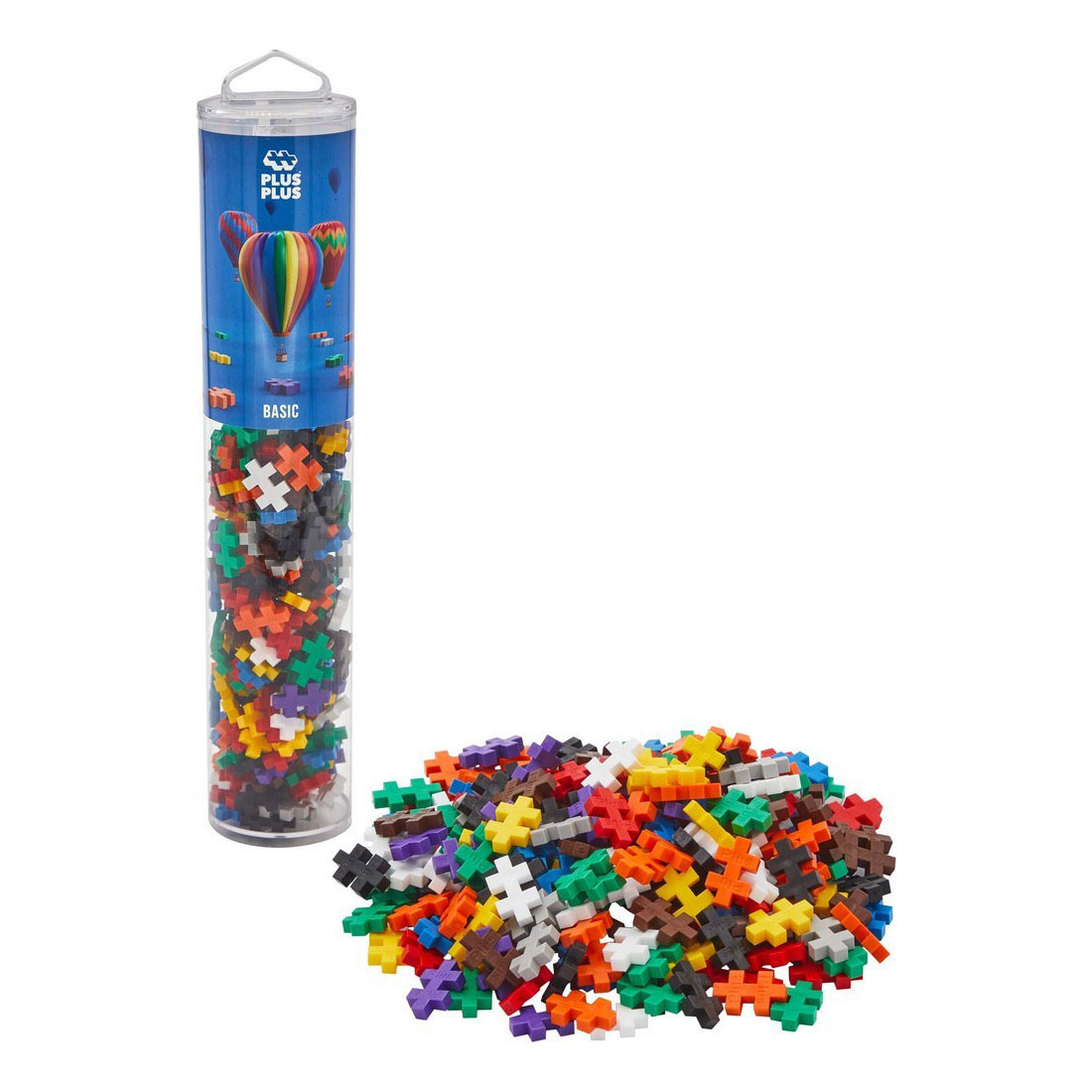 Plus-Plus Basic Tube Bouwset - 240st.