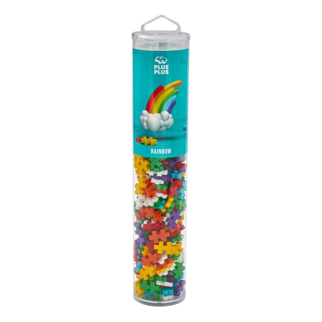 Plus-Plus Regenboog Tube Bouwset - 240st.