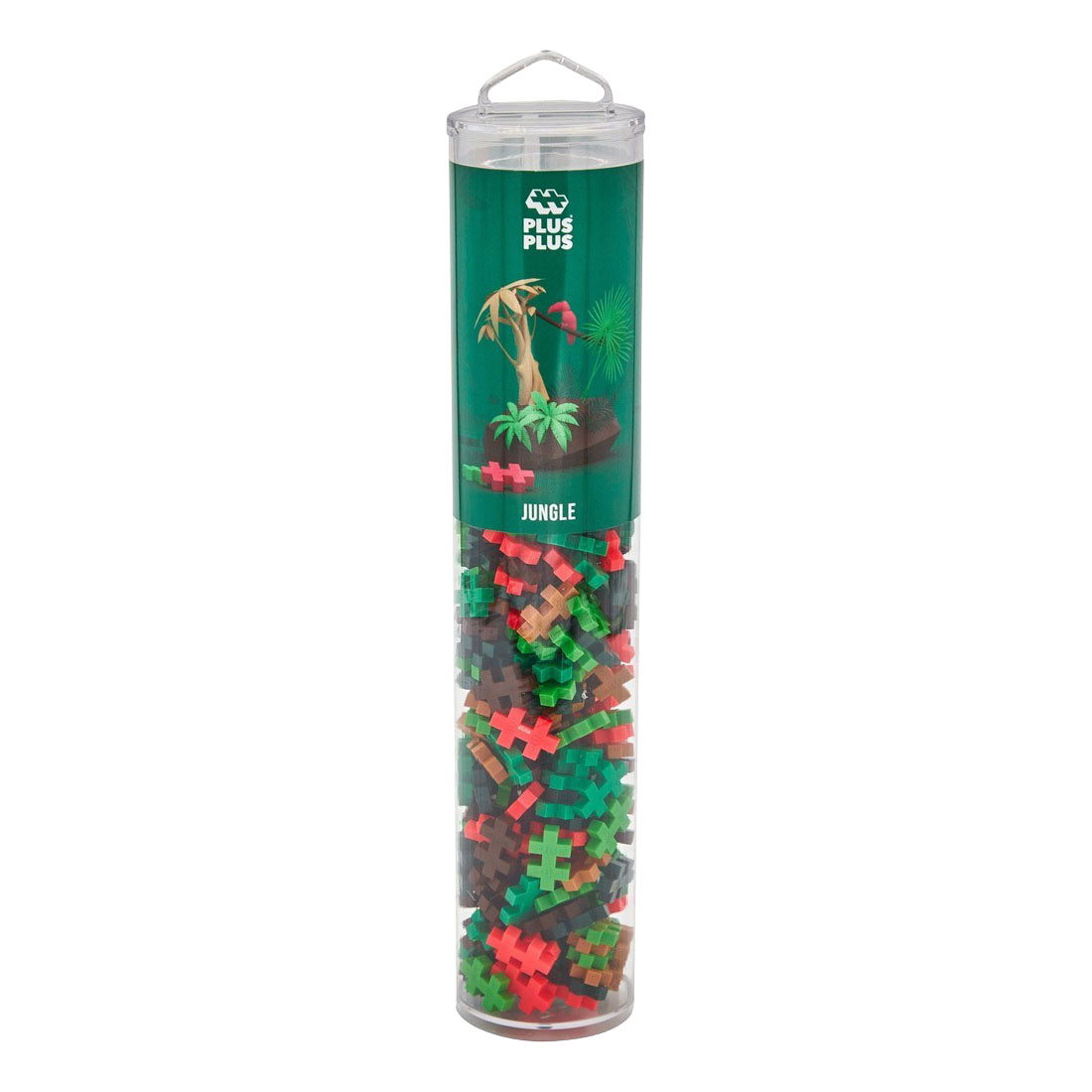 Plus-Plus Oerwoud Tube Bouwset - 240st.