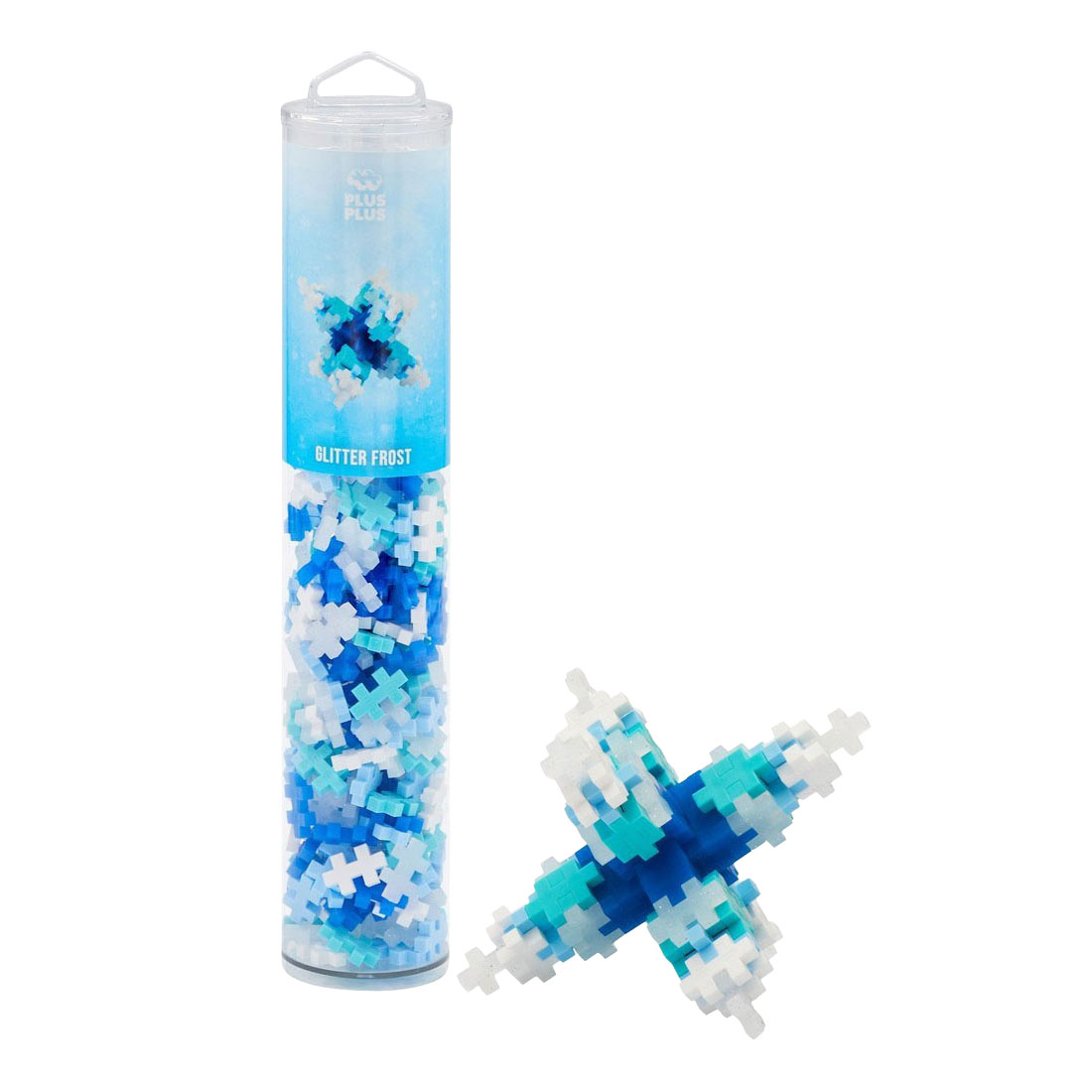 Plus-Plus Glitter Tube Bouwset - 240st.