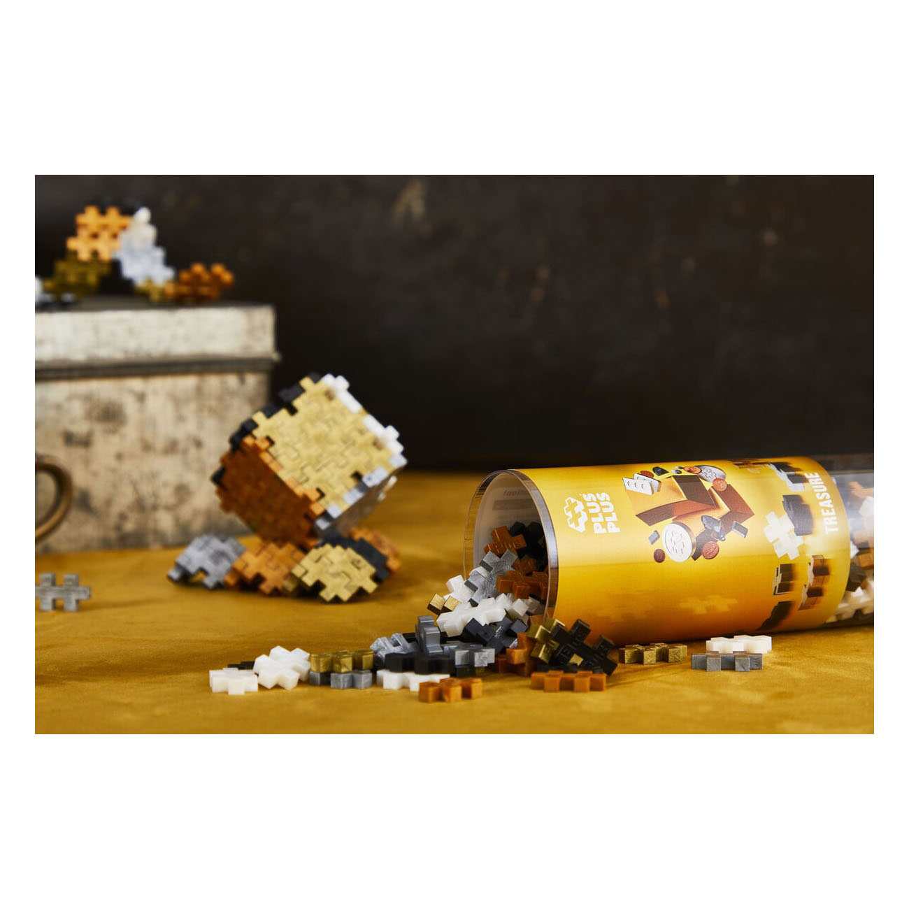 Plus-Plus Schat Tube Bouwset - 240st.