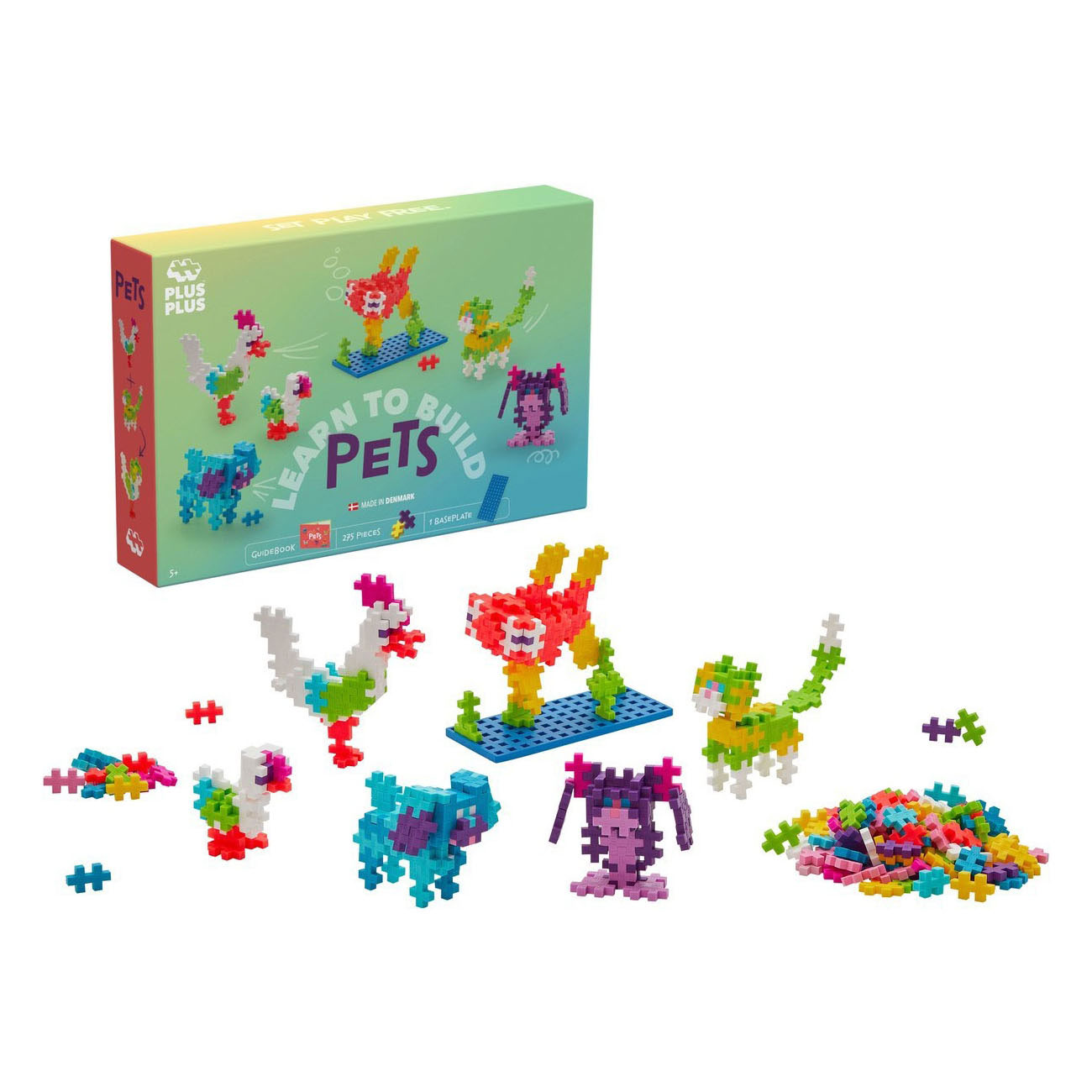Plus-Plus Learn to Build Dieren - 275st.