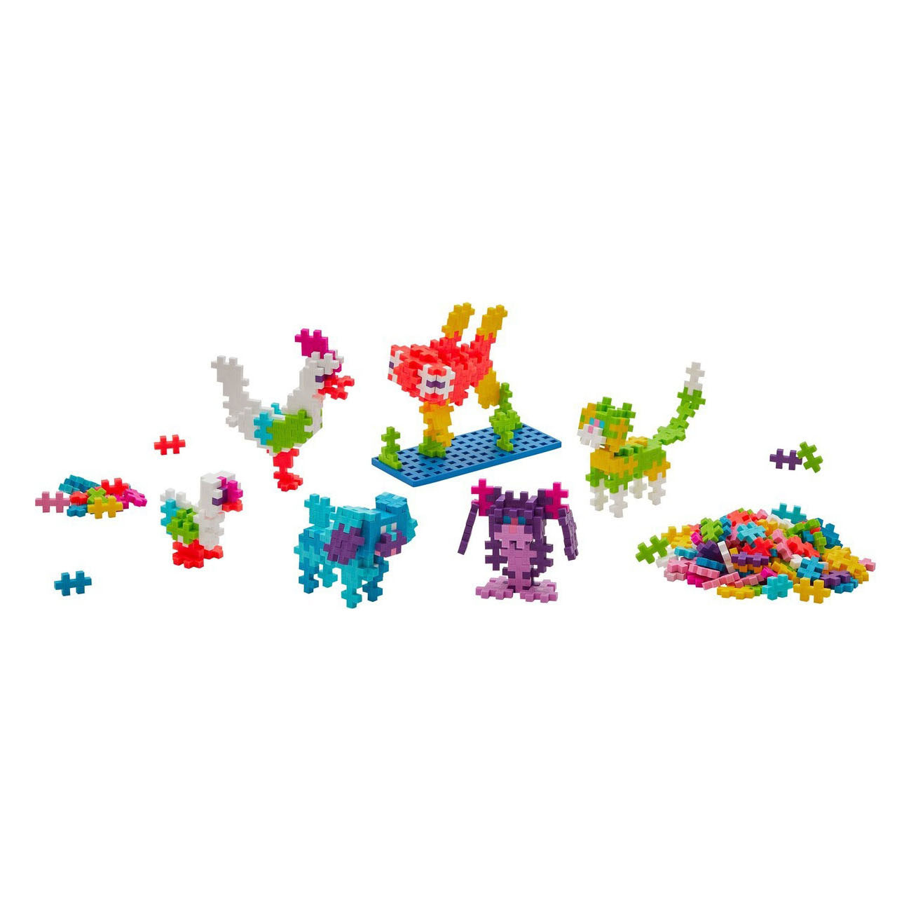 Plus-Plus Learn to Build Dieren - 275st.