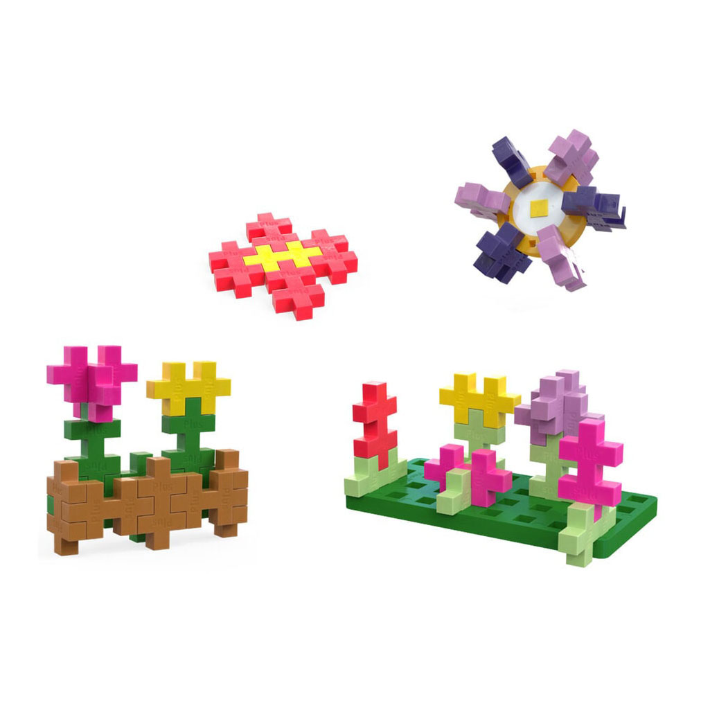 Plus-Plus BIG Activity Bloemen - 40st.