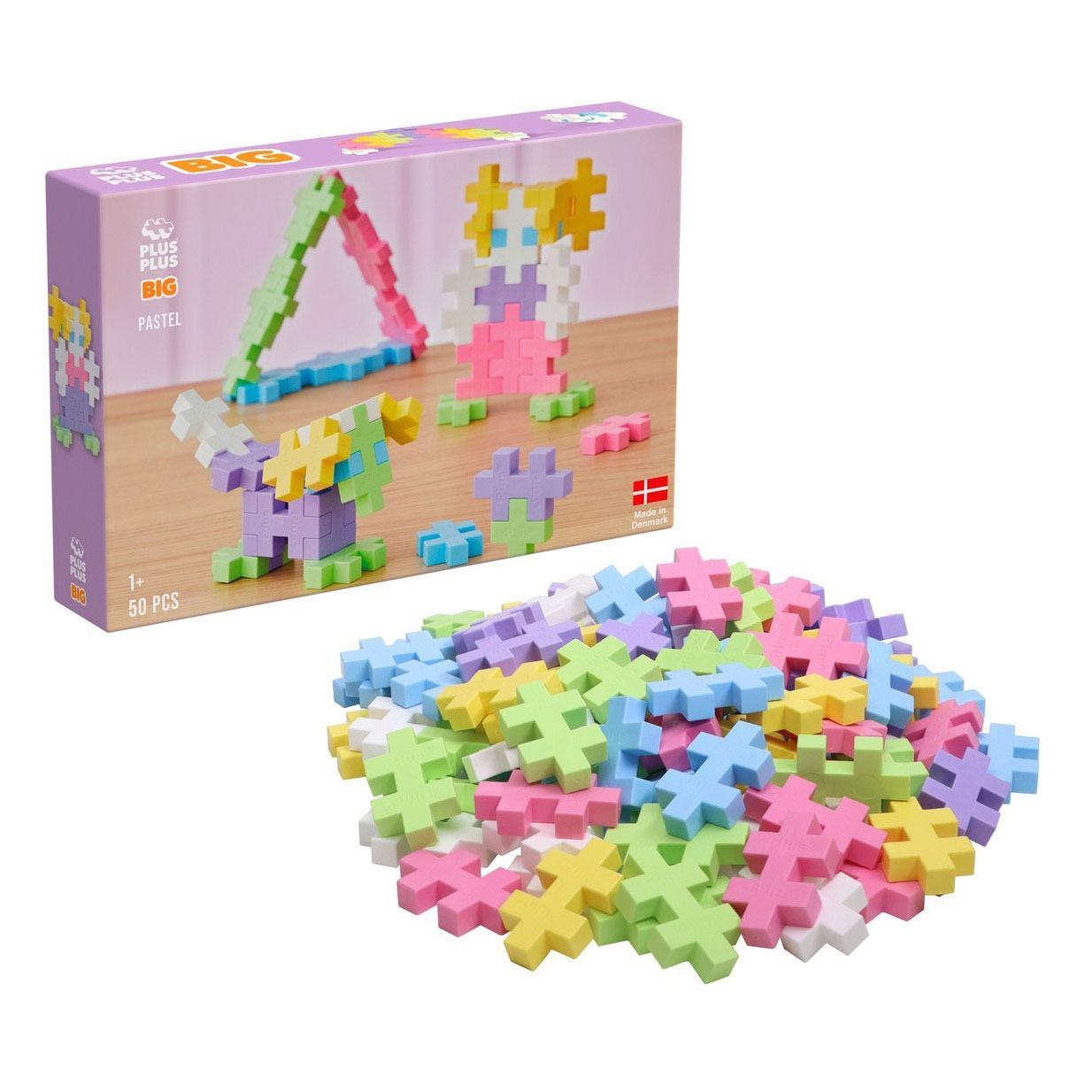 Plus-Plus BIG Pastel - 50st.