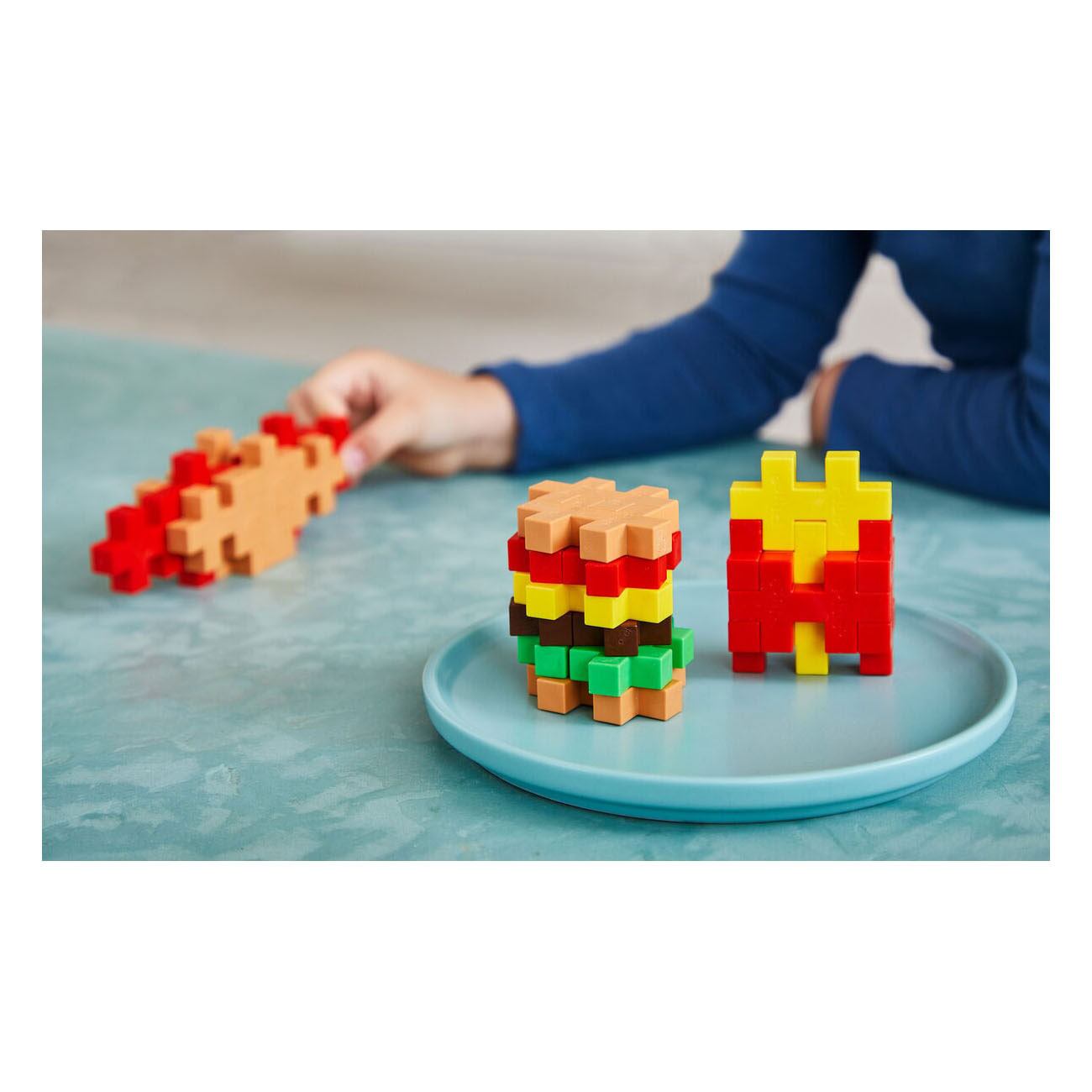 Plus-Plus BIG Activity Eten - 50st.