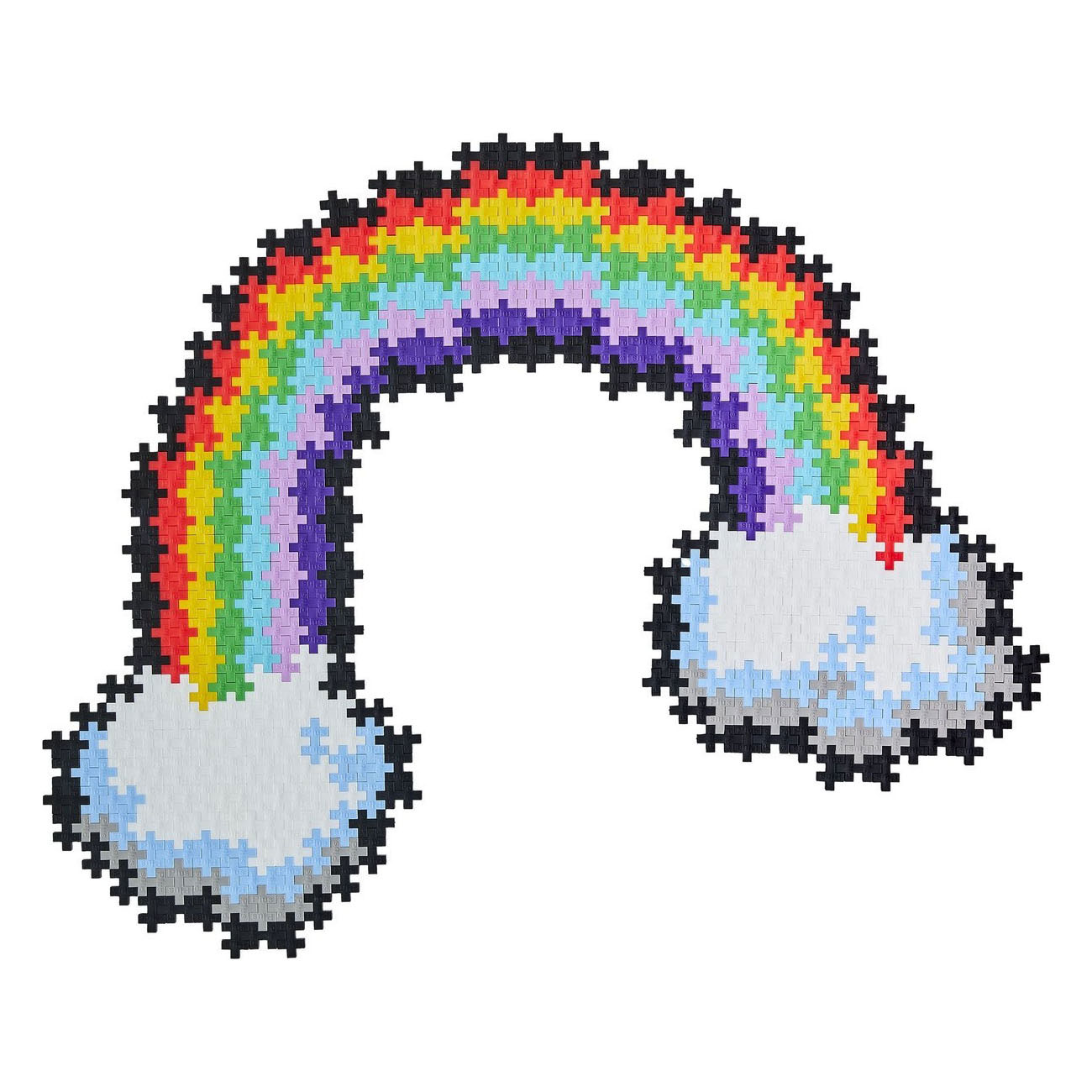 Plus-Plus Puzzelen op Nummer Regenboog - 500st.